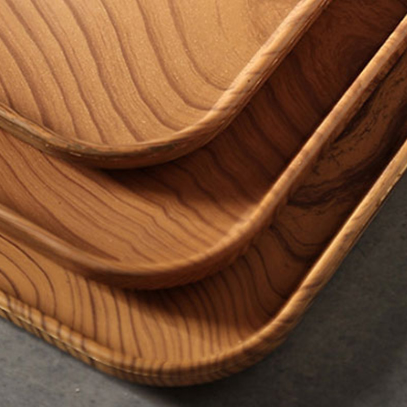 耀豪坤 清洁盘塑料密胺托盘 (21*30*2cm)中号/个高清大图