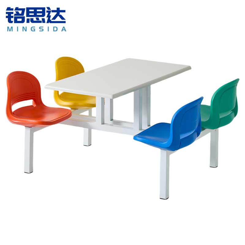 铭思达食堂餐桌四人张高清大图