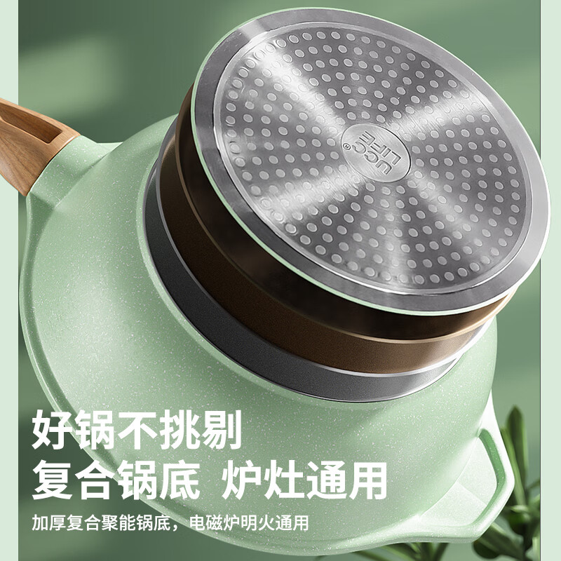 美菱(MELNG)平底煎锅MGJ-LC2803高清大图