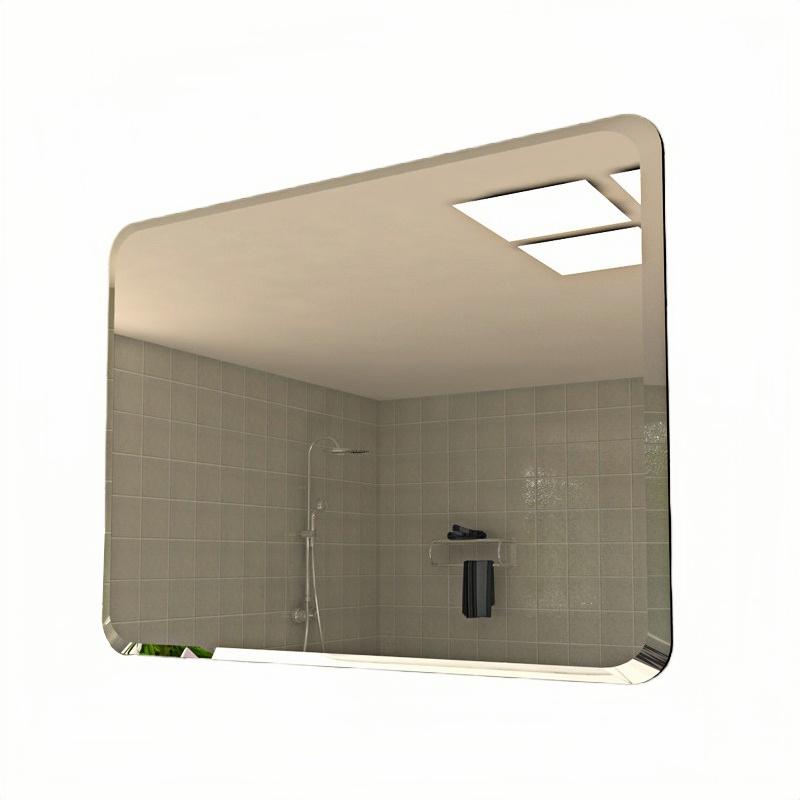 浴室镜 镜子防爆圆角80*100cm 个