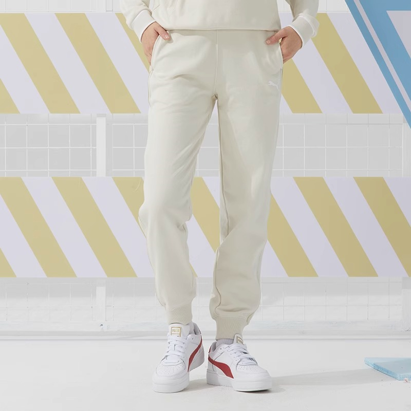 彪马（PUMA）女裤新款运动裤户外时尚跑步健身舒适透气休闲针织长裤潮682160-87 ZP高清大图