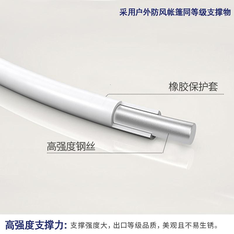 家柏饰(CORATED)蚊帐免安装1.8m床1.5米蒙古包家用防摔可折叠纹帐加厚加密单人1.2高清大图
