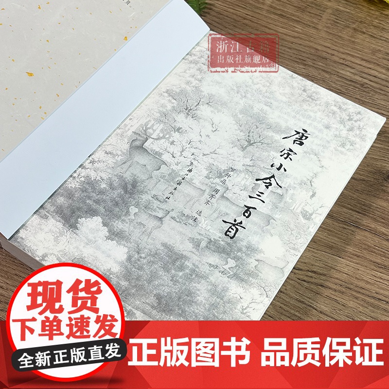 唐宋小令三百首 罗仲鼎教授所选注的唐宋词小令选本 中国唐诗宋词文学文学作品集 中国古诗词 青少年学生课外阅读 浙江古籍高清大图