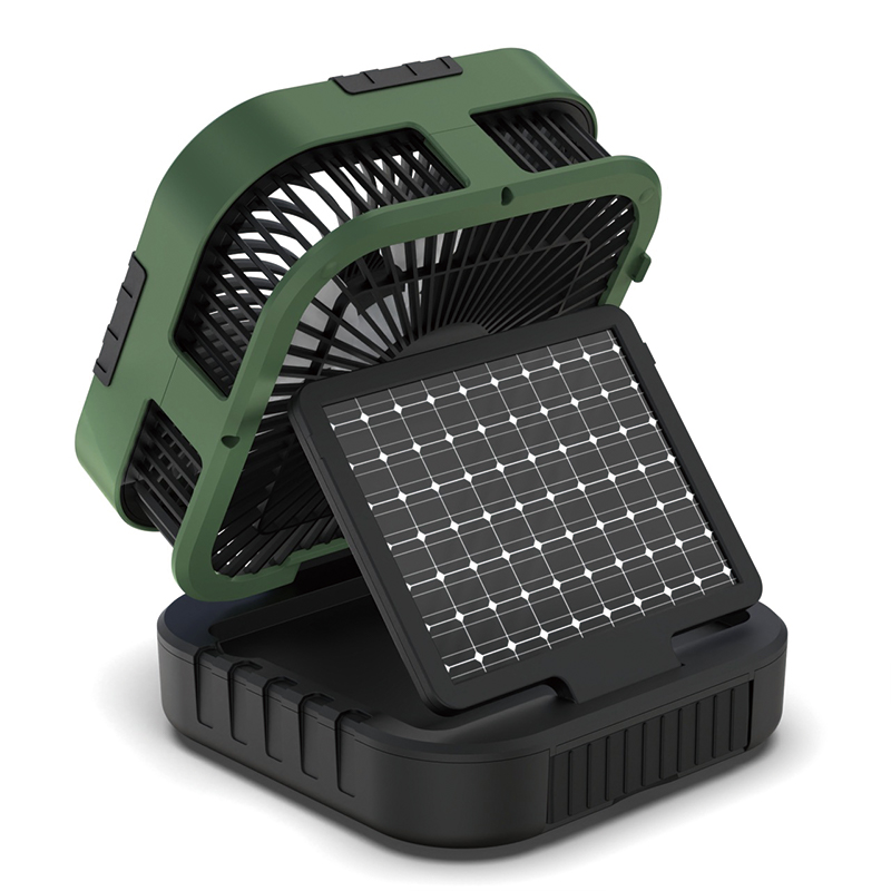 惠葵思 HKS-GWBE-0023 室外太阳能风扇(计价单位:台) 绿色高清大图