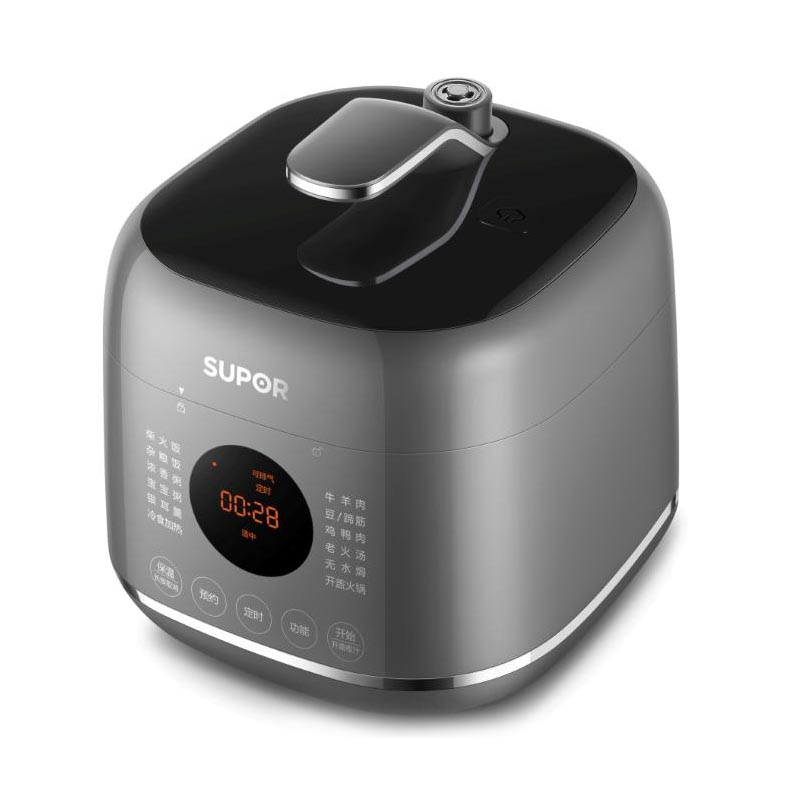苏泊尔(SUPOR) ZMD安心系列 球釜白陶晶内胆 2.3L 电压力锅 SY-23FC27Q