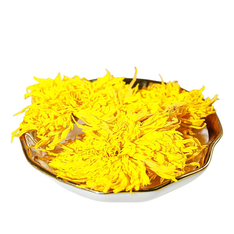 北京同仁堂 金丝菊花 罐装装菊花贡菊胎菊枸杞茶养生茶泡水官方正品旗舰店高清大图