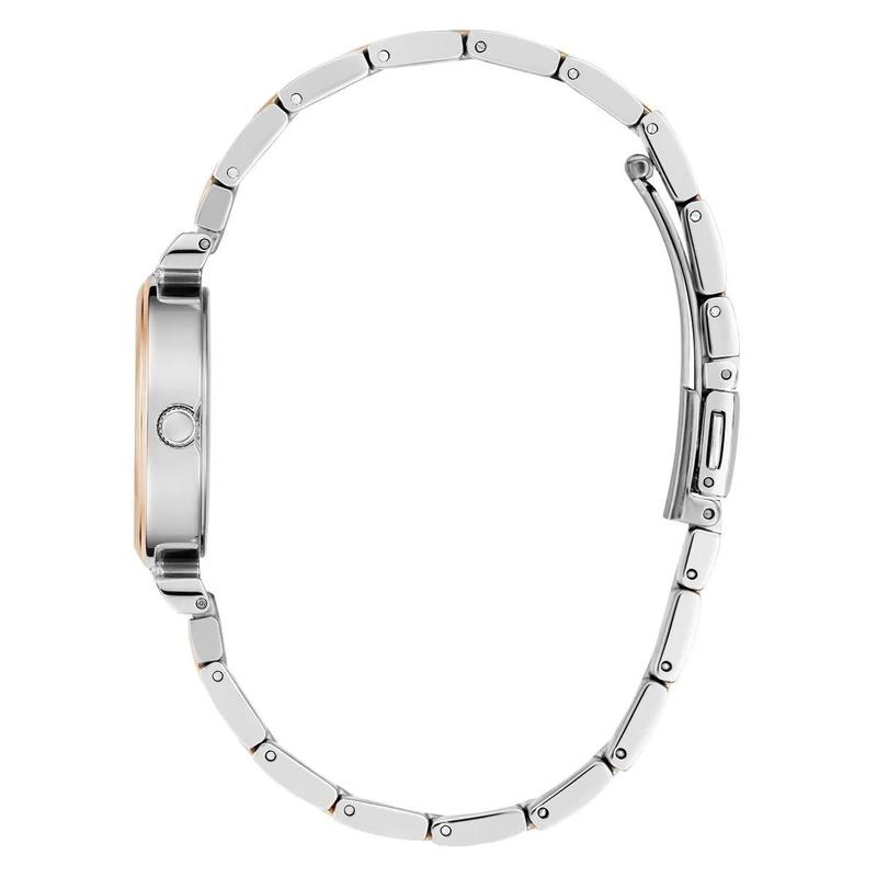 盖尔斯(GUESS)女士石英表时尚玫瑰金手表简约大方防水 quartz腕表高清大图