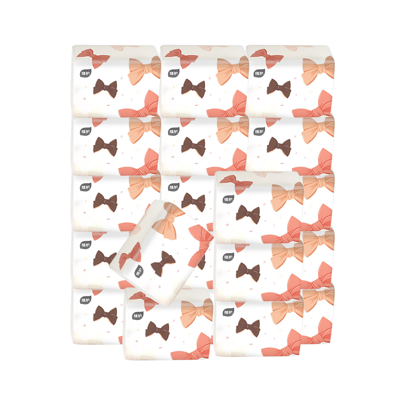 植护简约压花抽纸70抽*20包