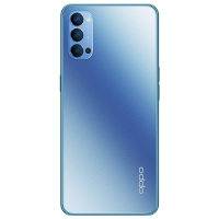 【优惠300】OPPO Reno4 8GB+256GB 晶钻蓝 双模5G 65W超级闪充 超级夜景视频 7.8mm轻薄设计 拍照游戏智能手机
