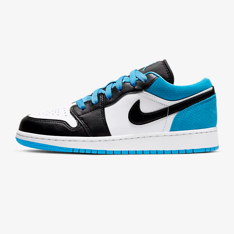 air jordan 1 aj1 low se 激光蓝 黑粉泼墨 男士低帮休闲运动篮球鞋