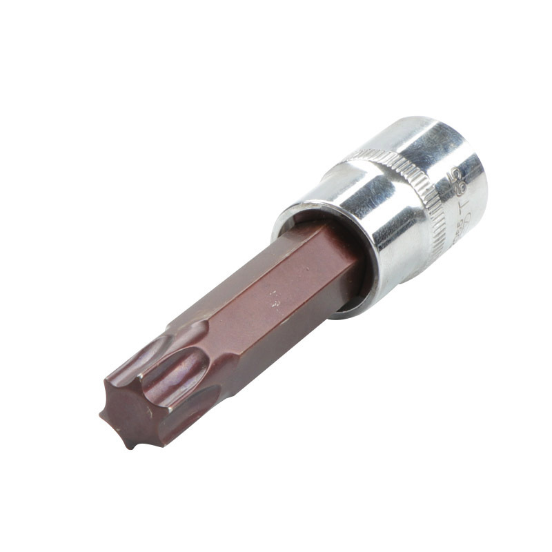 长鹿 1/2“ 星型旋具套筒加长 T27 银色 T27高清大图