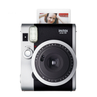 富士（FUJIFILM） 立拍立得instax Mini90胶片相机一次成像相机古典感觉相纸86x54mm即拍即得 黑色