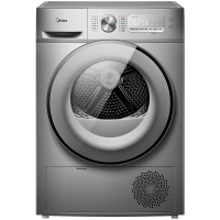 美的(Midea)烘干机家用干衣机 热泵式滚筒10公斤衣物烘干高温除菌除螨紫外线杀菌