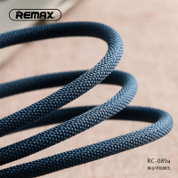 REMAX 黄金甲安卓数据线 Type-C接口 华为 小米手机通用2.4A 蓝色