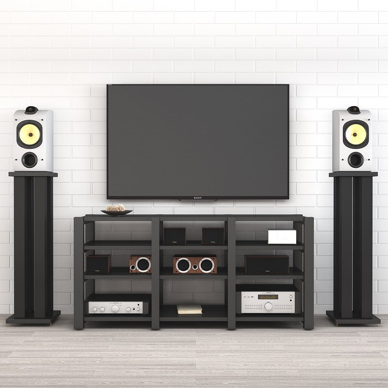 檀星星电视柜006 北欧钢木电视柜音响柜影音柜投影机家庭影院ktv简约时尚小户客厅 价格图片品牌报价 苏宁易购檀星星家装建材旗舰店