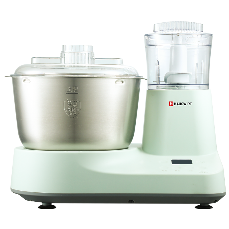 海氏(Hauswirt)HM510 搅拌机和面机家用小型揉面机 多功能绞肉全自动厨师机绿色5L高清大图