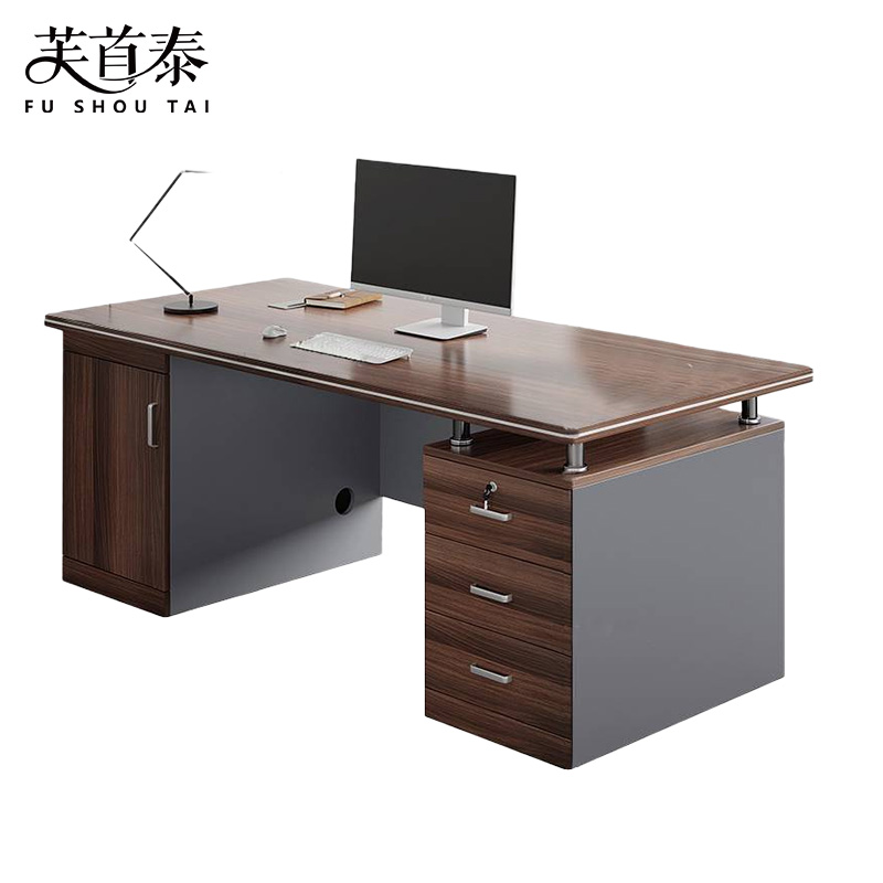 芙首泰办公桌140*60*77cm张高清大图