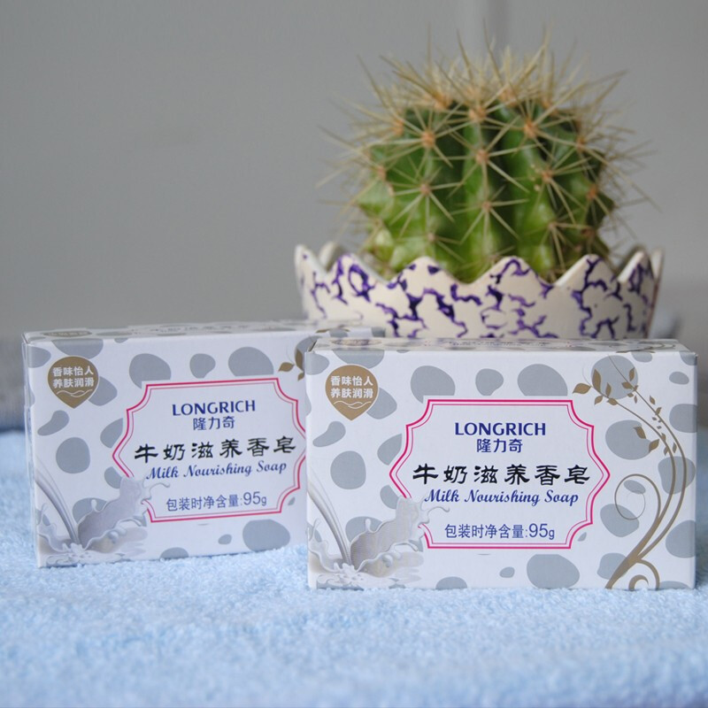 隆力奇 香皂蛇胆牛奶硫磺皂香皂牛奶滋养95g *72盒
