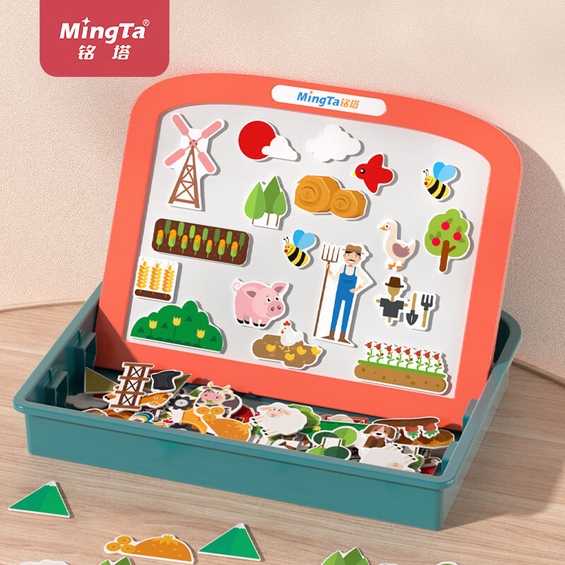 铭塔(MingTa) 磁性农场拼图-MT8225