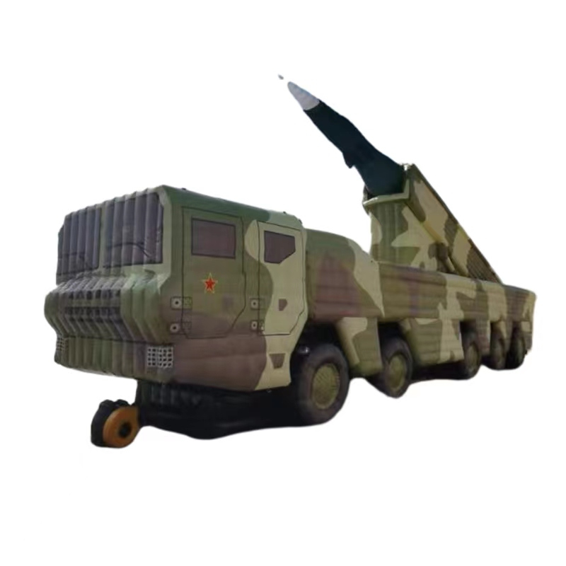 靶标仿真模型11定制东风系列导弹车模型17演习道具视频
