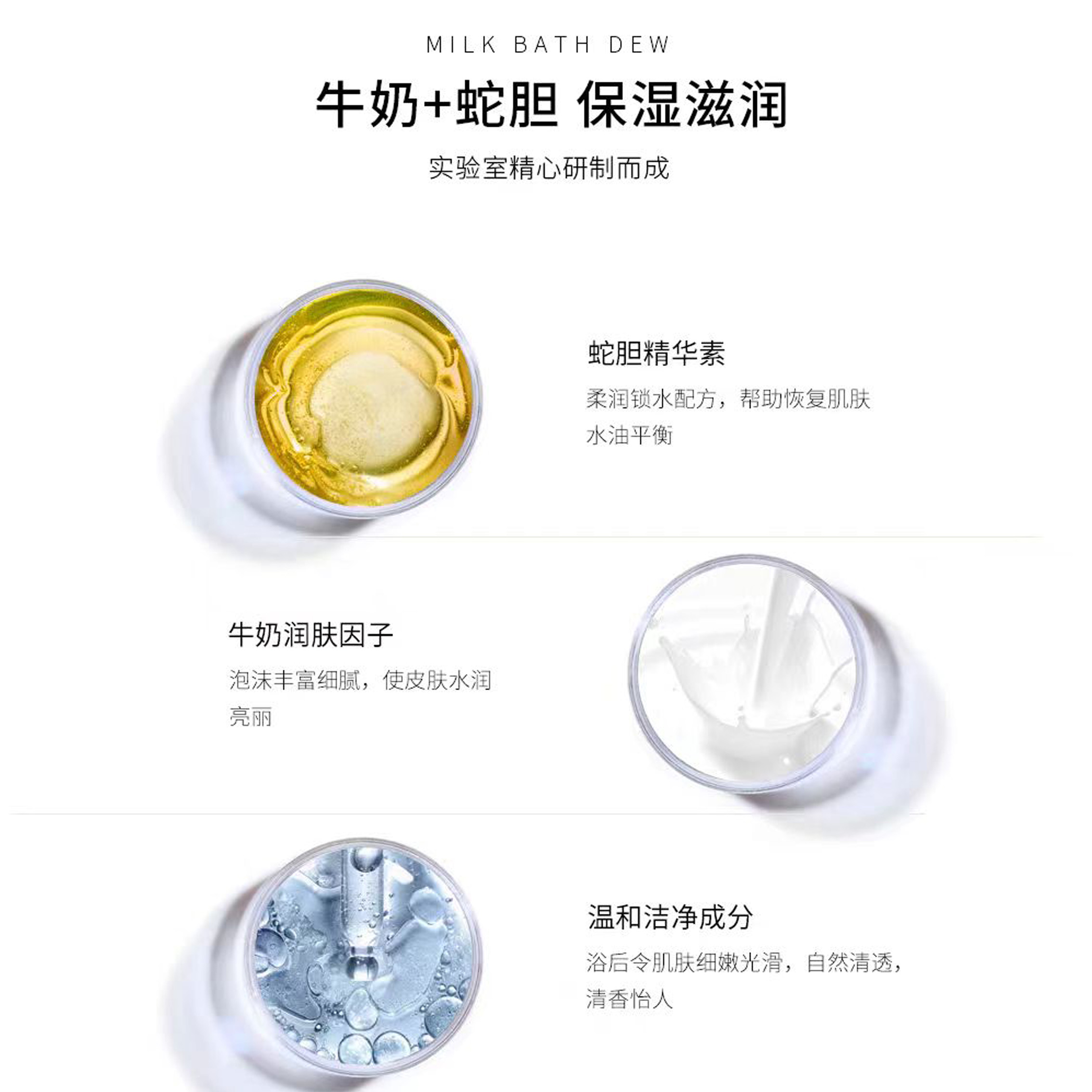 隆力奇1L牛奶沐浴露高清大图