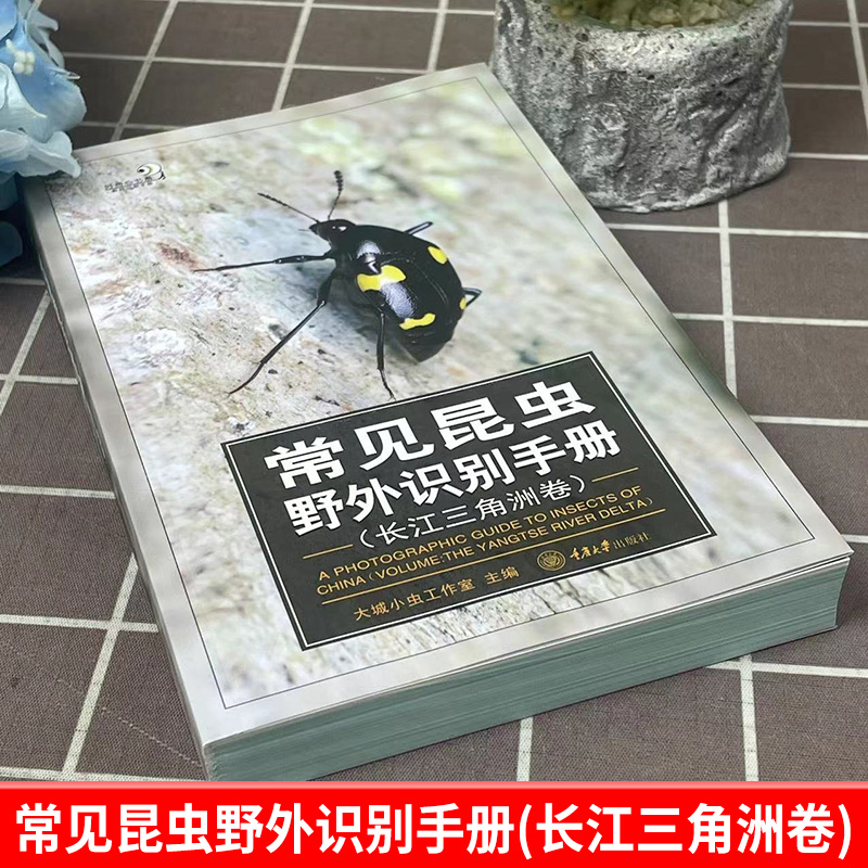 常见昆虫野外识别手册(长江三角洲卷) [正版] 常见昆虫野外识别手册(长江三角洲卷) 好奇心书系长江三角洲地区常见昆虫2高清大图