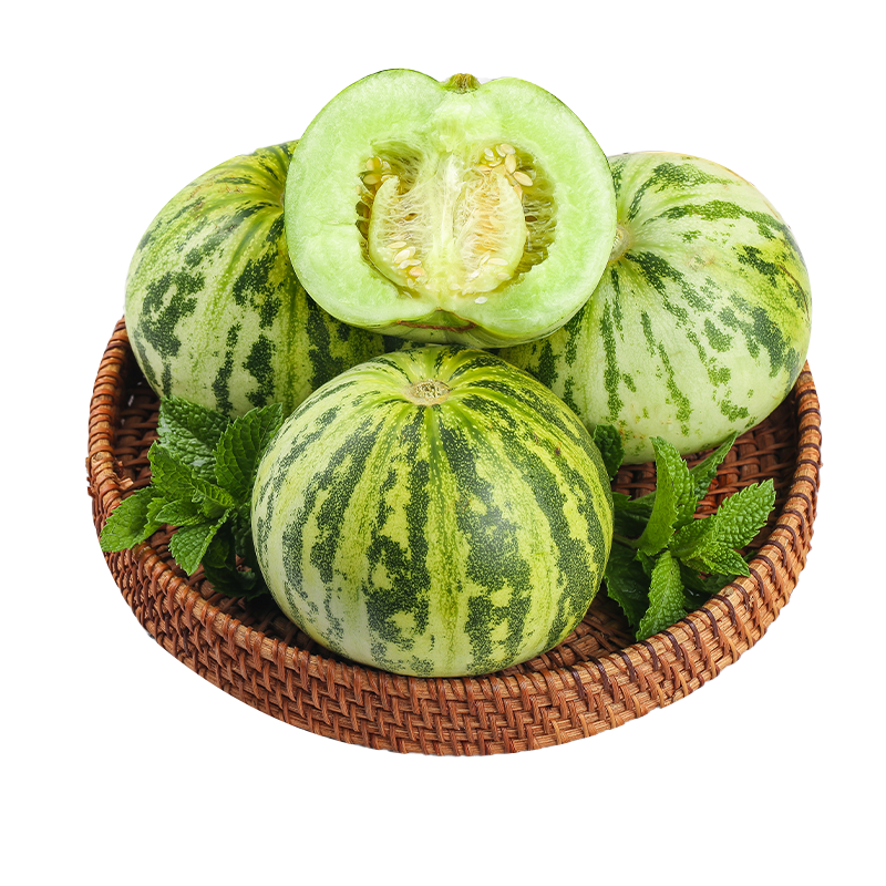 [熊猫鸟]新鲜花蕾甜瓜 净重4.5斤高清大图