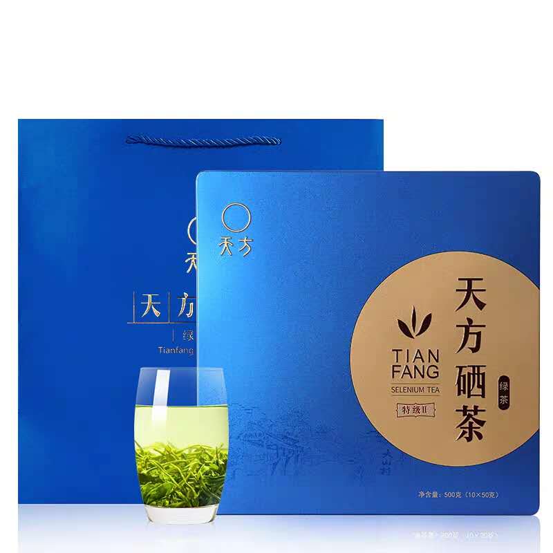 天方 特级II硒茶 500g 礼盒装