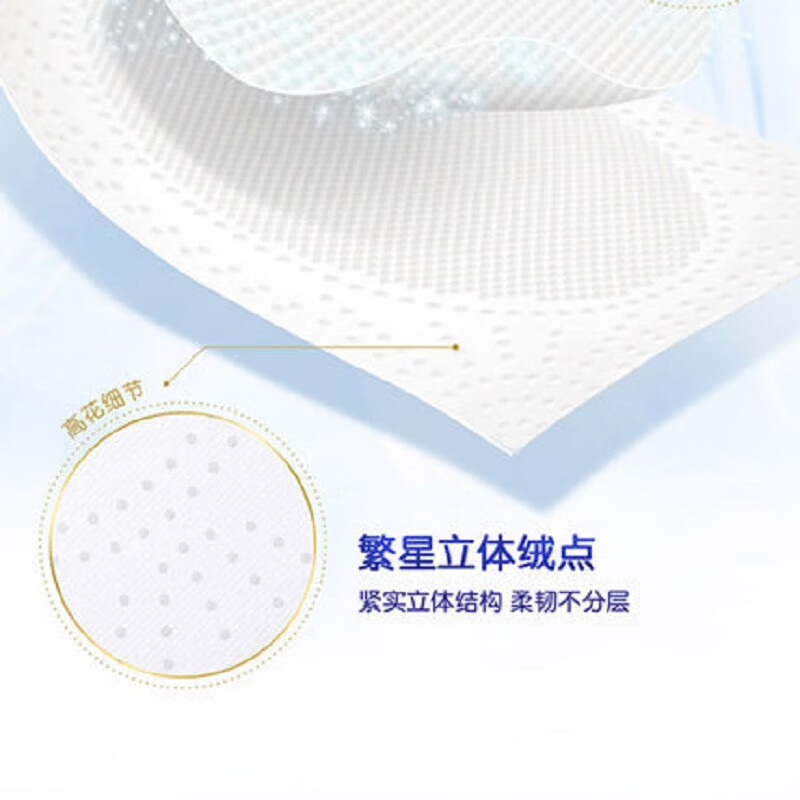 得宝 T4681-A 135克4层卷纸 无香有芯卫生纸 24卷/箱高清大图
