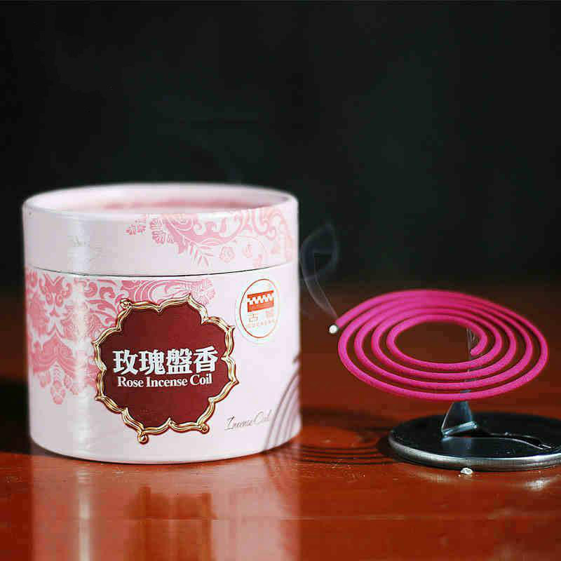 家柏饰(CORATED) 薰衣盘香 玫瑰茉莉室内熏香 家居熏香 居家日用盘香 玫瑰高清大图