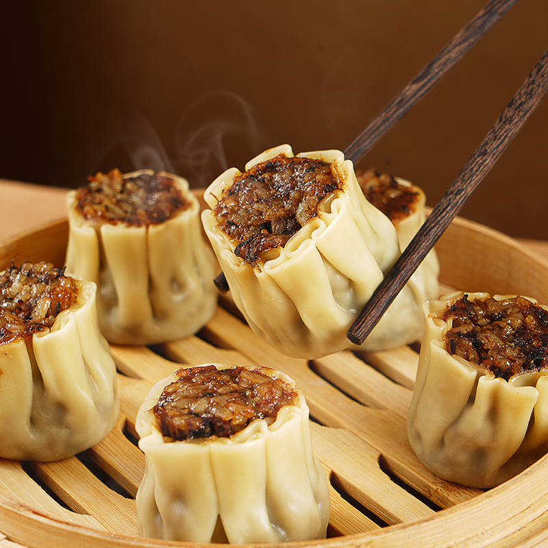 大希地 烧麦500g*3 梅干菜猪肉 早餐半成品速冻面点特色速食猪肉糯米