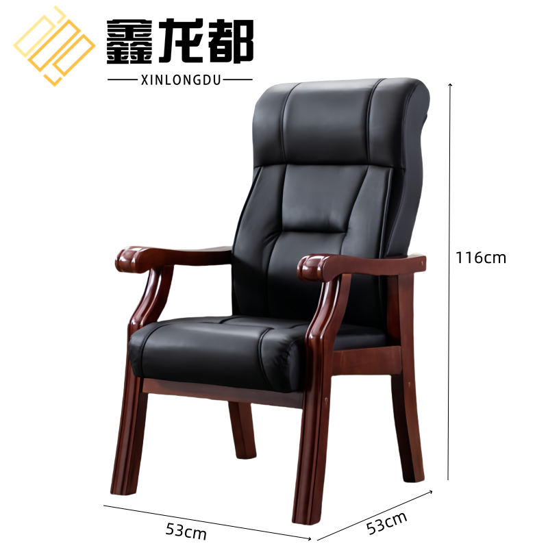 鑫龙都班椅53*53*116cm台高清大图