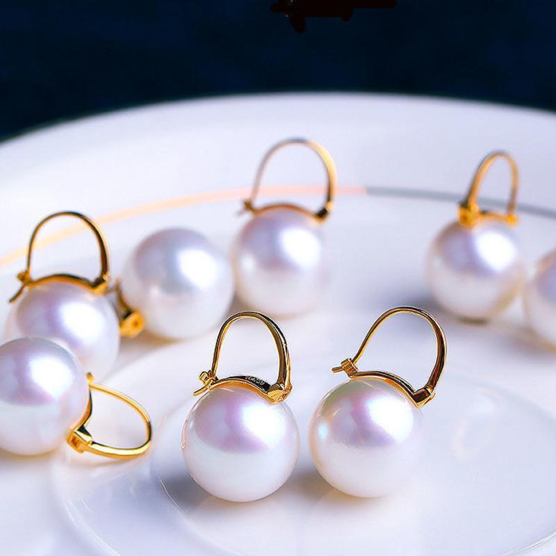 图书>期刊/杂志>男士>图书其它>天然澳白耳环14mm(送证书)天然海水