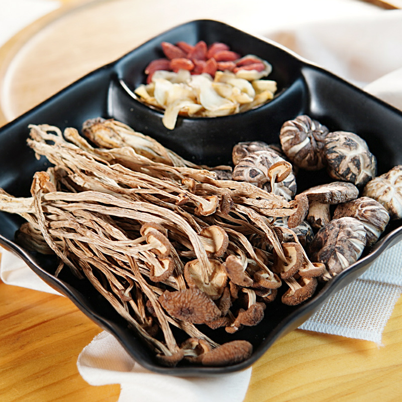 龙泉山 茶树菇菌菇95克混合汤料包煲汤材料全家滋补汤料包老火汤养生炖汤材料干货家庭装 95g