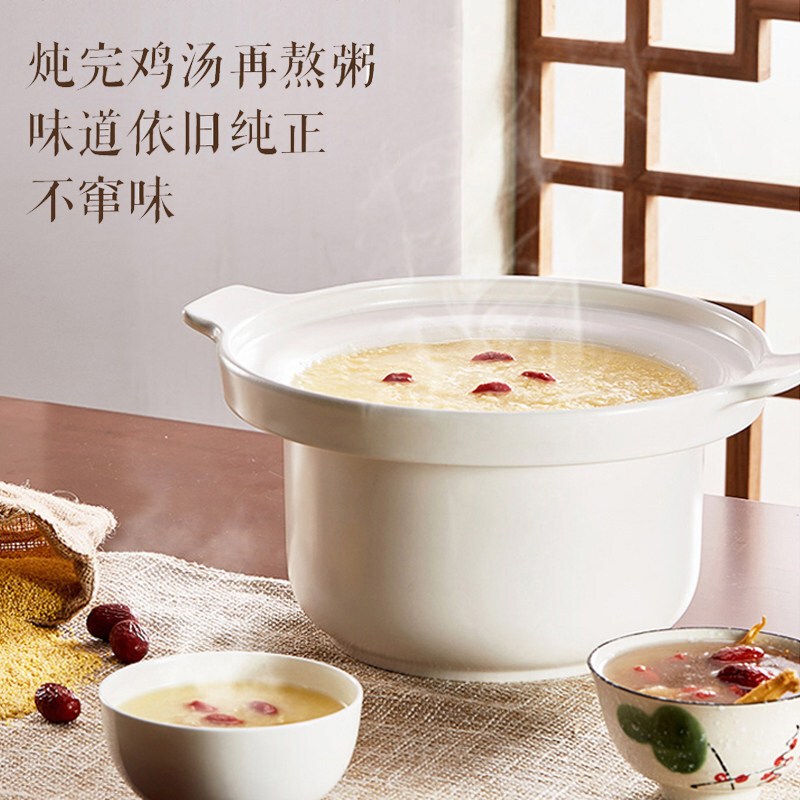美的(Midea)电炖锅 MD-DG40E101 白瓷内胆24小时智能预约养生电炖盅 隔水炖家用4L大容量适用5人以上
