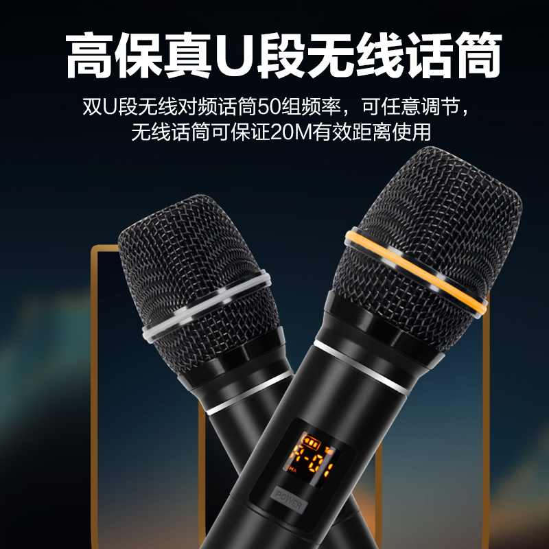 惠度(HuiDu)WX-12专业三分频户外拉杆音响舞台级大功率音箱卡拉OK户外演出活动移动会议电瓶音响高清大图