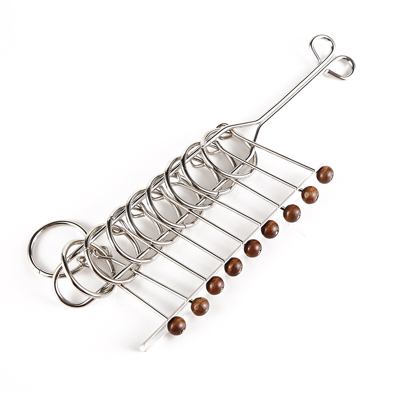 新品直营儿童解环玩具成人智力铁环解扣九连环高难度全套套装网红九