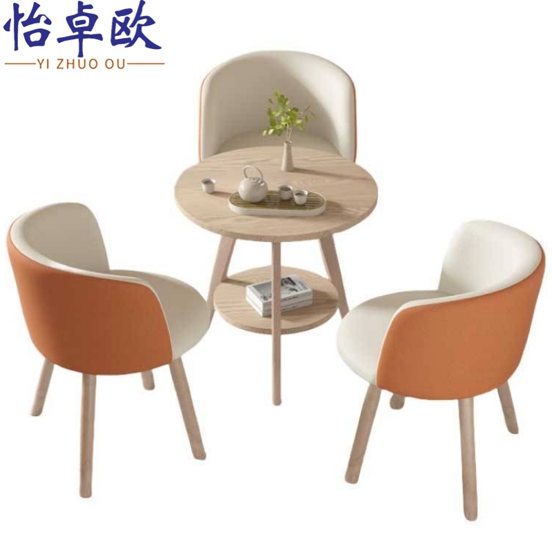 怡卓欧洽谈桌一桌三椅套高清大图