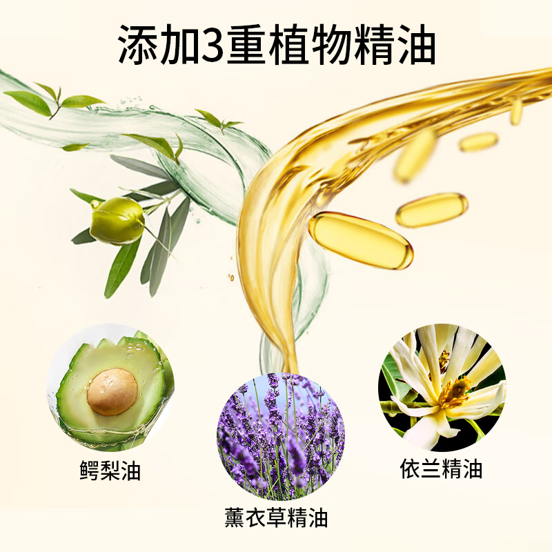 纳爱斯100年润发护发素光泽润养精油奢护润发乳液氨基酸发膜百年润发精华素350ML高清大图