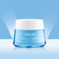 薇姿(VICHY)温泉矿物系列水活霜(滋润型) 50ml 补水修护 舒缓肌肤 面霜