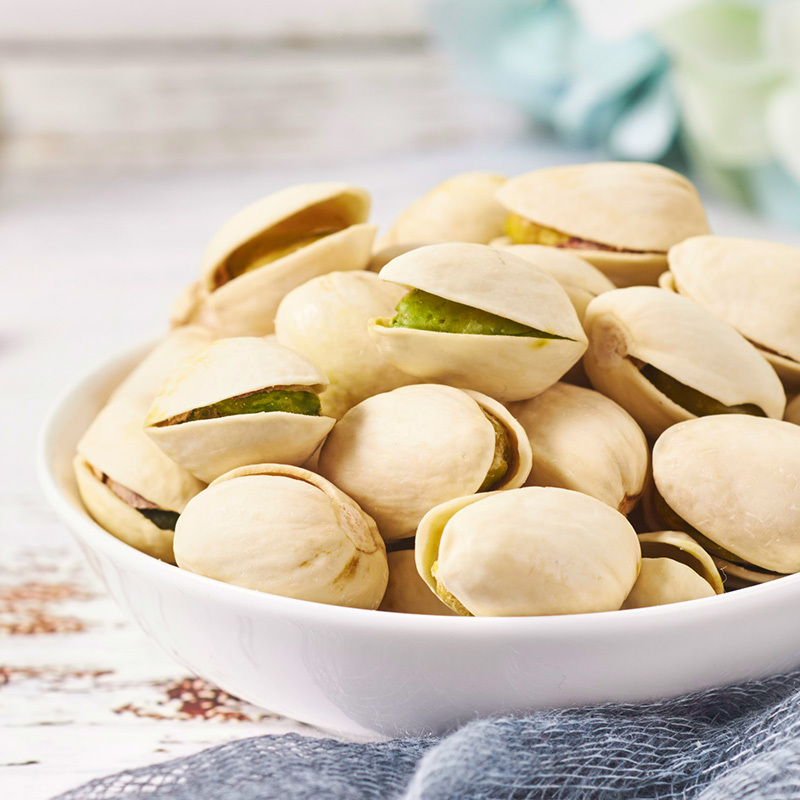 来伊份 罐装原香开心果500g 每日坚果仁干果类零食小吃特产送礼量贩装