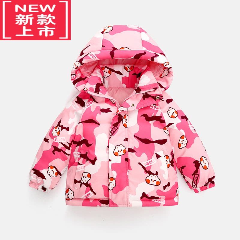 可莉允童装儿童羽绒棉服男童棉衣女童宝宝棉袄外套中小童冬季装加厚图片