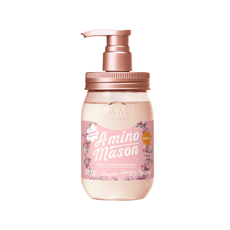 Amino mason阿蜜浓梅森 氨基酸植物精粹润泽洗发水(樱花)450ml