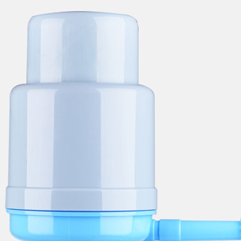 压水器桶装水抽水器饮水机水龙头桶矿泉水家用手压式吸水器家居日用生活日用浴室用品吸水器(升jh华带止水款)加厚蓝灰(s刷子