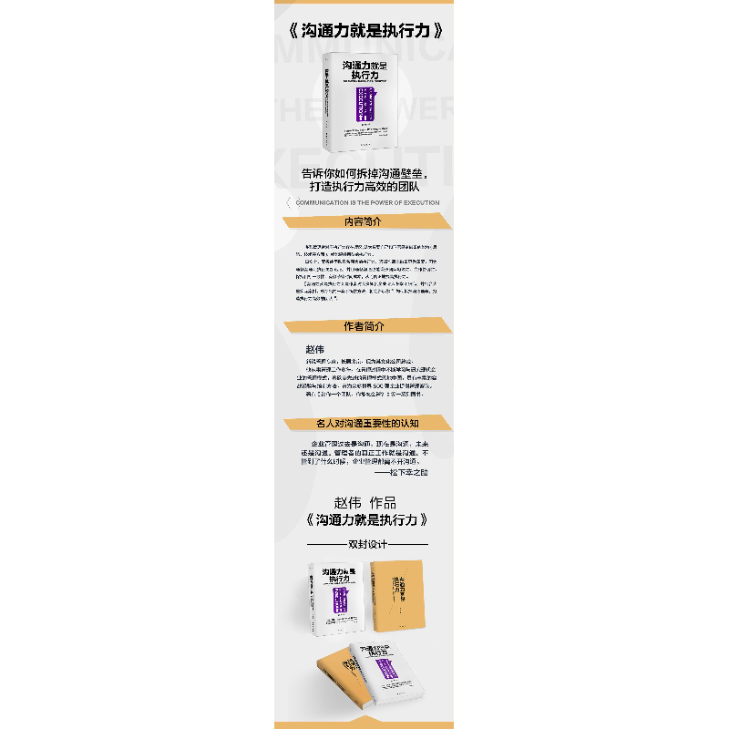 正版新书]沟通力就是执行力赵伟9787516817377高清大图