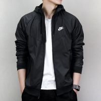 Nike/耐克 男子运动休闲梭织防风连帽夹克外套727325-010 Dua 2XL 727325-010