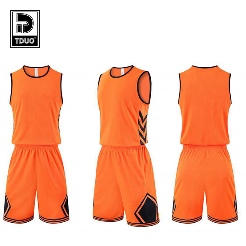 Tduo篮球服 V9 套 橙色 M
