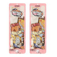 三只松鼠风干鸭脖15cm长鸭脖一根香辣鸭脖风干鸭脖60g*2袋