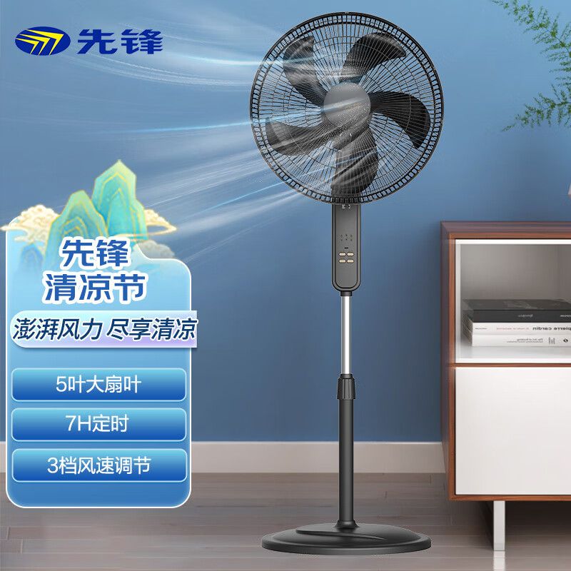 先锋(SINGFUN) FS40-21AR 落地扇 电风扇 (计价单位:台) 黑色