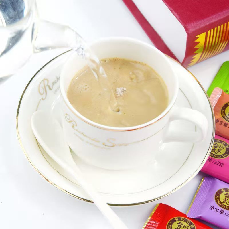 香约奶茶粉袋装10-60条装原味奶咖味香芋味冲饮速溶学生奶茶 原味 22